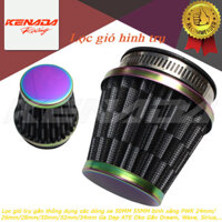 Lọc gió trụ gắn thông dụng các dòng xe 50MM 55MM bình xăng PWK 24mm / 26mm / 28mm / 30mm / 32mm / 34mm Ga Dẹp ATE Oko Gắn Dream, Wave, Sirius,..