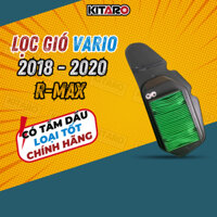 Lọc gió xe có tẩm dầu Honda Vario 125/150 đời 2018 đến 2020 chính hãng Roki R-Max-G