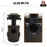 Lọc gió,bầu hút máy cày, máy xới mini 173-178-186-188