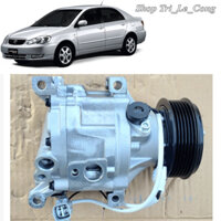 Lốc lạnh xe hơi ô tô Altis 2002-2005 block cục máy nén khí điều hòa hàng bãi mới 1.8 1.3 Toyota Corolla đời 2003 2004