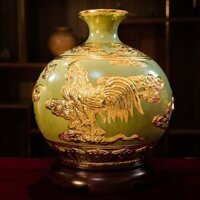 Lộc Linh Tam Hợp Tỵ Dậu Sửu Màu Xanh Ngọc H31