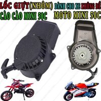 Lốc nắp giựt kéo xe cào cào mini 50cc | Phụ tùng FULL bộ cót moto 49cc