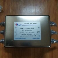 Lọc nguồn điện 40A 3 pha 250VAC Hàn Quốc