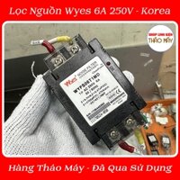 Lọc Nguồn Wyes 6A 250V - Korea