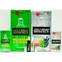 [Lốc Nguyên 12 Chai] Dầu Dạng Bi Lăn Eagle Brand🍀Chai 8ml