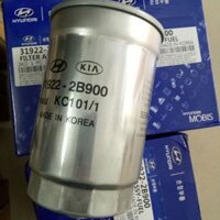 Lọc nhiên liệu lỗ 8 santafer 2010 Mobis