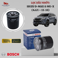 LỌC NHỚT CHÍNH HÃNG BOSCH DÙNG CHO ISUZU MU-X, D-MAX ALL NEW 2.5/3.0