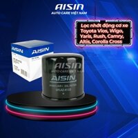 Lọc nhớt động cơ xe Toyota Vios, Wigo, Yaris, Rush, Camry, Altis, Corolla Cross thương hiệu AISIN OFLAZ-4133