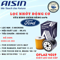 Lọc nhớt ford everest trên 2015 ,for ranger, raptor 2011-2021, for focus 2008-2016, mazda bt50 pro 2011-2021 (lõi giấy)