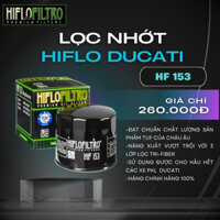 Lọc nhớt HIFLO FILTRO HF 153 cho xe PKL Ducati Naked Bike