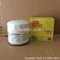Lọc nhớt Hyundai Click 1.4 2006, 2007, 2008, 2009, 2010, 2011 #JS Asakashi Nhật C307J