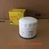 Lọc nhớt Hyundai Genesis 2.0L 2008-2014 mã C304J của JS Asakashi Nhật Bản