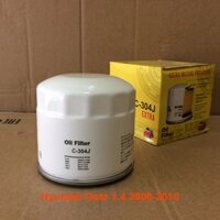 Lọc nhớt Hyundai Getz 1.4L 2006-2010 mã C304J của JS Asakashi Nhật Bản