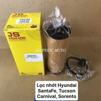 Lọc nhớt Kia Sorento 2.2L máy dầu 2020, 2021, 2022, 2023, 2024, 2025, hiệu JS Asakashi Nhật OE0162