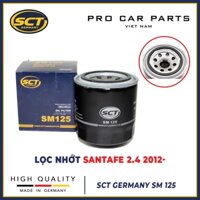 Lọc Nhớt SantaFe 2.4 2012- hiệu JS C304J -  SCT GERMANY SM 125