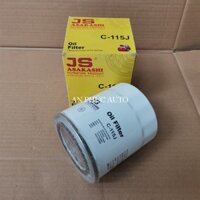 Lọc nhớt Toyota Crown 2.4L máy dầu 1989-1999 #JS Asakashi Nhật Bản C115J, Mã phụ tùng: 90915-30002
