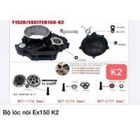 Lốc nồi côn tay cho Exciter 150, Mx King cắt côn trực tiếp cực ngon, gắn như Zin full bộ cty tân thành