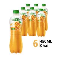 Lốc nước cam ép Twister Tropicana 450ml (6 chai)