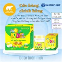 Lốc Nước Yến Nunest KIDS Hương chuối Giúp Bé Ăn Ngon (6Lọ x 70ml)