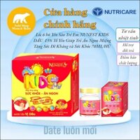 Lốc Nước Yến Nunest KIDS Hương dâu Giúp Bé Ăn Ngon (6Lọ x 70ml)