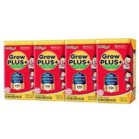 Lốc sữa bột pha sẳn Nutifood Grow Plus đỏ 110ml