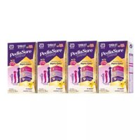 Lốc sữa dinh dưỡng pha sẵn hương vani Pediasure hộp 110ml (4 Hộp)