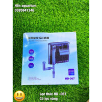 Lọc thác dáng mỏng HD - 067 ( có lọc váng ) : máy lọc nước hiệu quả cho bể 40 cm