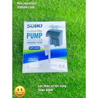 Lọc thác sobo 606H (có kèm lọc váng ) : máy lọc nước mini phù hợp cho bể 30 cm