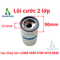 Lọc thủy lực Kubota L3408 4508 4708 5018 6040 7040 9540 có nam châm hút mạc sắt lõi trong 2 lớp bằng cước.