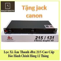 Loc tiếng Equalizer DBX 215-, tặng jack canon