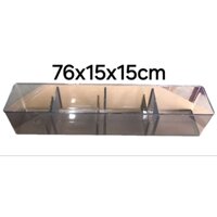 Lọc tràn bể cá, lọc nhựa hồ cá kích thước 76x15x15cm siêu bền và đẹp