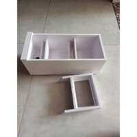Lọc tràn trên bể cá fomex 10ly . rộng 12cm cao 15cm .nhận làm theo yêu cầu.