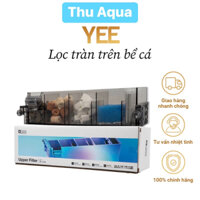 Lọc tràn trên bể cá Yee chính hãng 2 ngăn, 3 ngăn, 4 ngăn có sẵn vật liệu lọc+ máy bơm