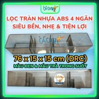 Lọc Tràn Trên hồ cá - Lọc Tràn Nhựa ABS 76x15x15cm Bền đẹp, dễ vệ sinh tiện lợi (Hàng Công Ty)