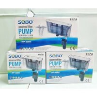 Lọc treo dạng mỏng Sobo WP 308H, 6W, phù hợp cho bể cá cảnh 30-40cm, rất gọn nhẹ, hiệu quả