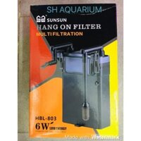 Lọc treo sunsun Hbl 803 cho bể cá cảnh