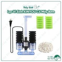 Lọc Vi Sinh Có Bơm XINYOU, Lọc Bio Cho Hồ Cá Tép | 8m2
