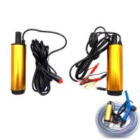 loc xang Máy bơm dầu 5m 12v máy bơm dầu diesel điện tự mồi máy bơm dầu 24v nhỏ máy bơm dầu tiếp nhiên liệu súng bơm máy bơm chìm lọc xăng oto bơm xăng kêu to