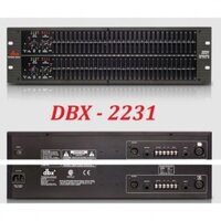 Lọc xì equalizer cao cấp dbx 2231 - Lọc 2231