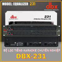 Lọc Xì Equalizer DBX 2231+231 - Âm Thanh ChuyênNghiệp 2 Kênh, Lọc Tiếng Sạch,Chống Rè  Chống Hú ,Nâng Tiếng Cực Hay.