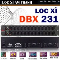 Lọc Xì Equalizer DBX 231 Cao Cấp Có Led Cắt Hú Micro, Điều Chỉnh Bass ,Trυng, Trebbe, Lọc Tiếng Âm Thanh Chuyên Nghiệp.
