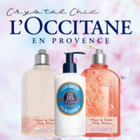 L'Occitane Shea Rich Body Lotion/Cherry Blossom Bath & Shower Gel/Cherry Blossom Shimmering Lotion