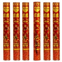 Lock 6 cây Pháo giấy Kim Tuyến dài 80cm