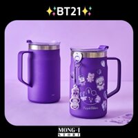 LOCK & LOCK ✨Bt21✨ Cốc khóa & khóa COOKY Purple of Wish Edition (600ml)