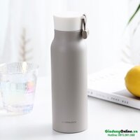 [Lock&Lock] Bình Giữ Nhiệt Name Tumbler LHC4125 GRY 500ml Màu Xám