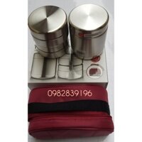 [LOckLock Chính Hãng]- Bộ Hộp Cơm Giữ Nhiệt Inox Lock&Lock 910ml (Thermal Lunch Box)