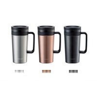 [Lock&Lock] Ly giữ nhiệt có cọc inox pha cà phê, trà Lock&Lock coffee filter mug LHC4197 580ml Màu Vàng