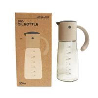 LocknLock Bình Đựng Dầu Ăn, Giấm Với Nắp Mở Tử Động 300㎖ LLG706