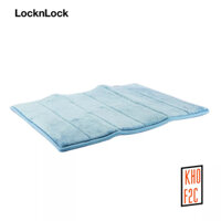 [LocknLock] Thảm Chùi Chân Memory Foam Kiểu Stripe 460*700*15mm  Màu xanh dương [MAT511BLU]