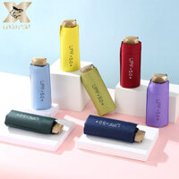 Loco CÁ 6 xương phẳng năm lần ô chống tia cực tím Ô gấp Mini túi ô Quà tặng quảng cáo ô